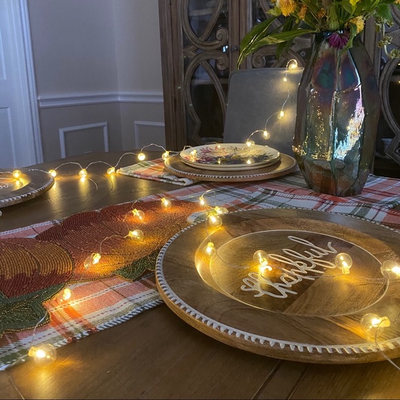 RH NORTHERN STARLIT CLEAR GLASS STRING LIGHTS 50’ - Picture 8 of 16